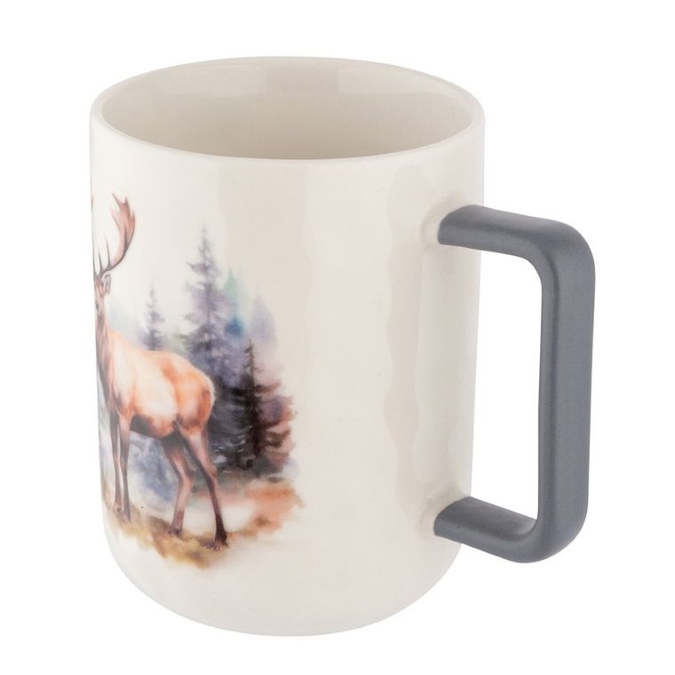 Altom Design, kubek wysoki nbc, 450 ml, jeleń