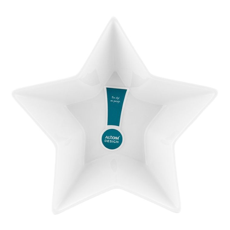 Altom Design, naczynie nbc, gwiazdka, 19-18-5.5 cm