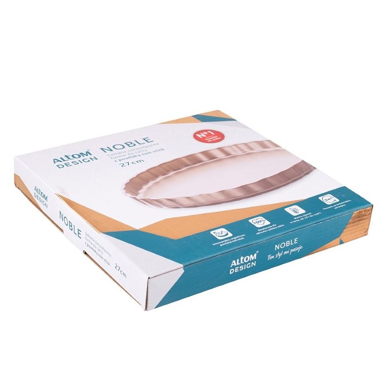 Altom Design, Noble, forma żaroodporna do tarty z powłoką non-stick, 27 cm