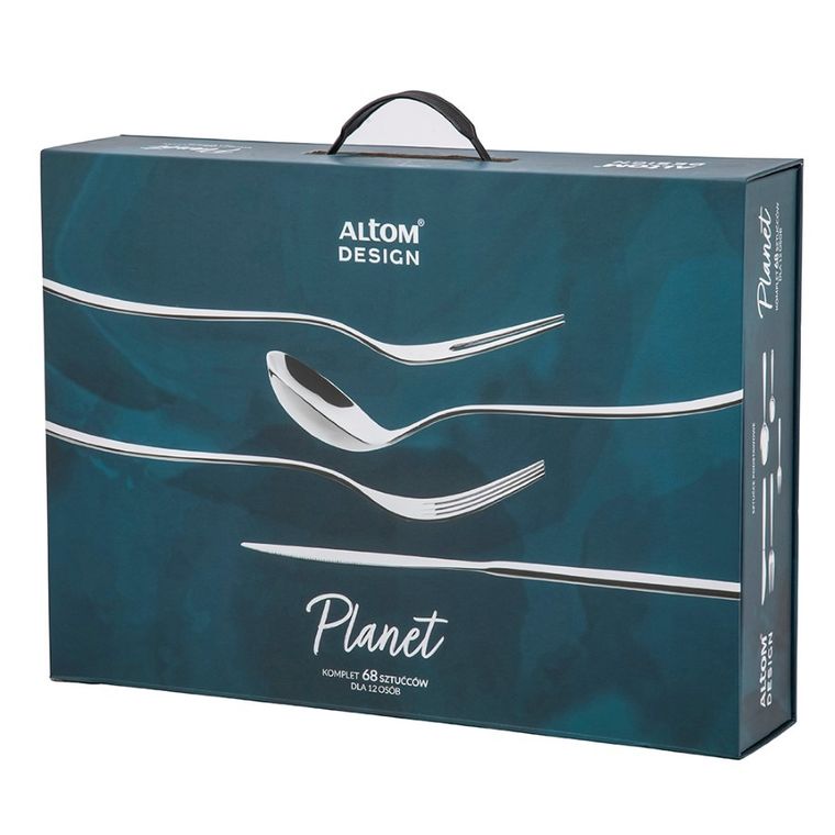 Altom Design, Planet, komplet sztućców, 68 elementów