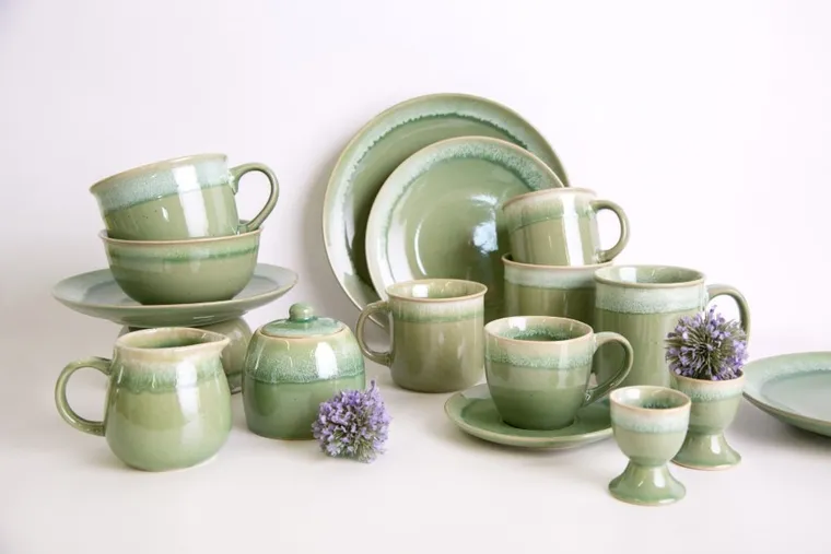 Altom Design, Reactive Cascade, talerz deserowy ceramiczny, 20 cm