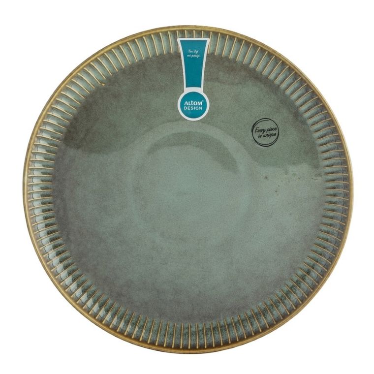 Altom Design, Reactive sage, talerz płytki, nbc, 26 cm