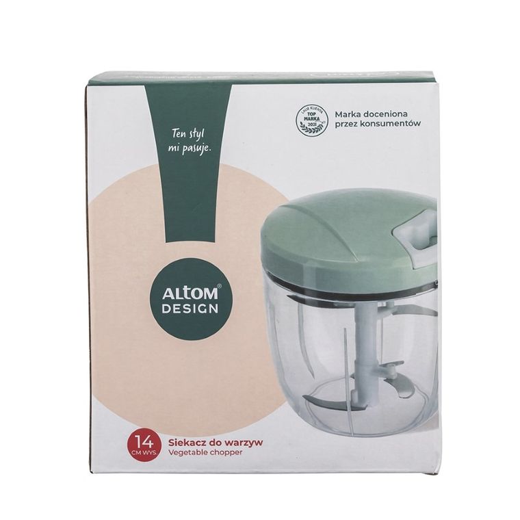 Altom Design, siekacz do warzyw, 12,5-12,5-14 cm