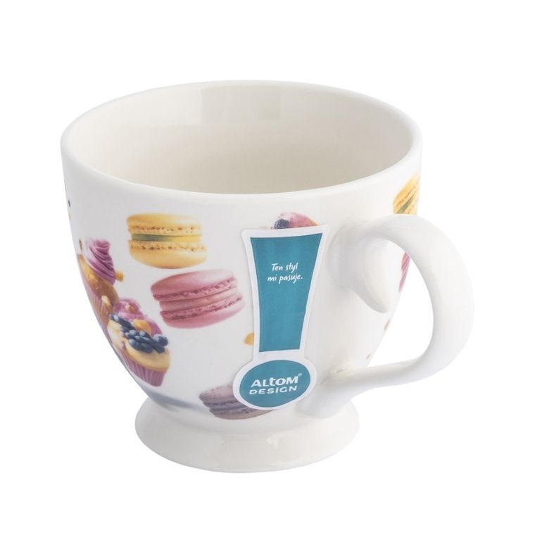 Altom Design, słodkości, filiżanka jumbo na stopce, nbc, 400 ml