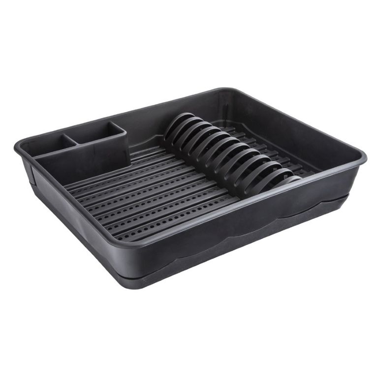 Altom Design, suszarka do naczyń, 43-34,5-8,5 cm, czarna