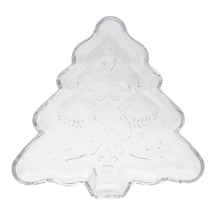 Altom Design, talerz choinka, 22-17.5-2.5 cm