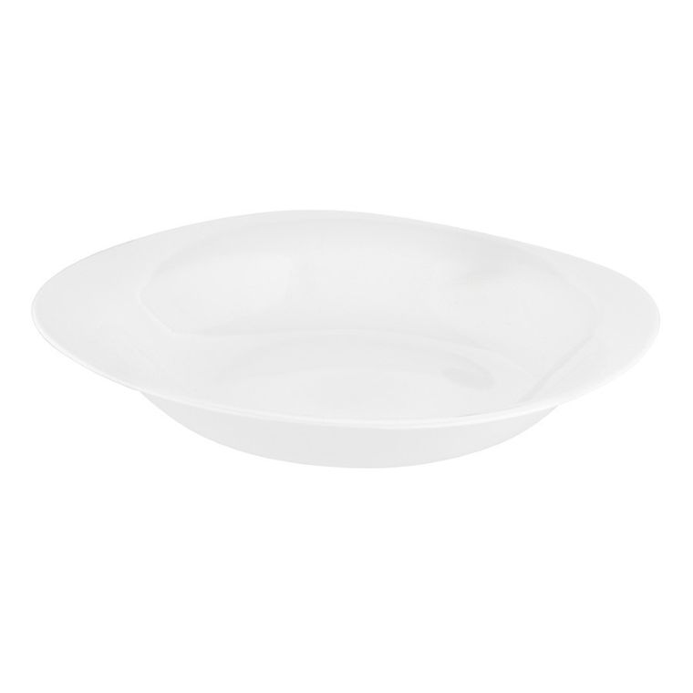 Altom Design, White Harmony, talerz deserowy, śr. 21.5 cm