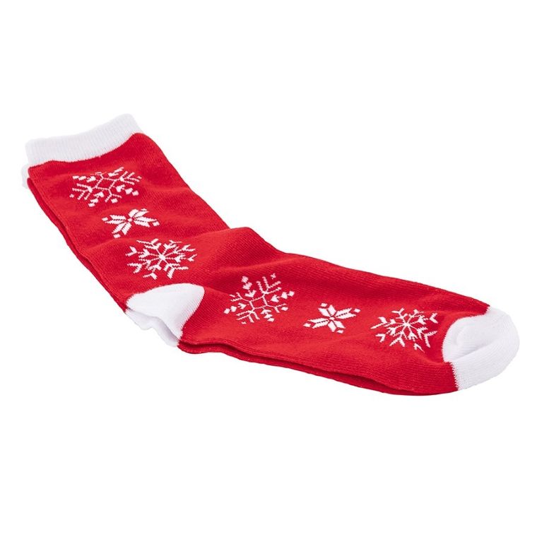 Altom Design, zestaw kubek świąteczny nbc, czerwony, 500 ml, ze skarpetkami, rozmiar 35-44