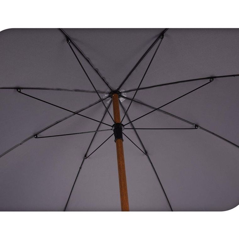 Ambiance, regulowany parasol plażowy, 200 cm, szary