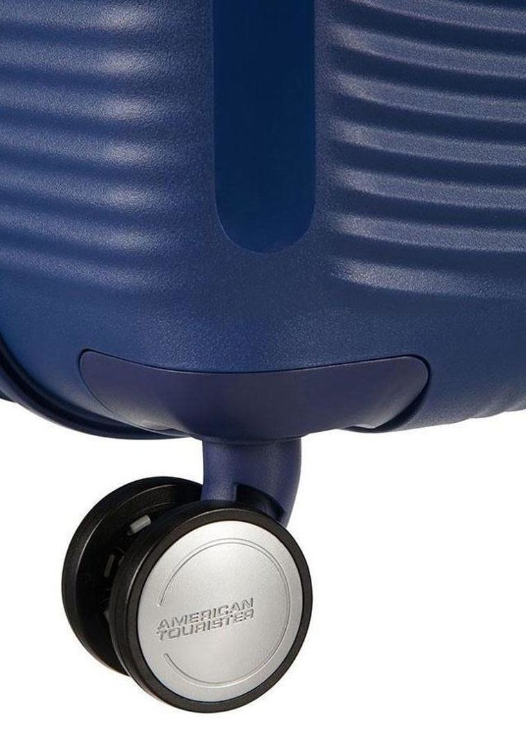 American Tourister, Soundbox, walizka powiększana, midnight navy, 77 cm