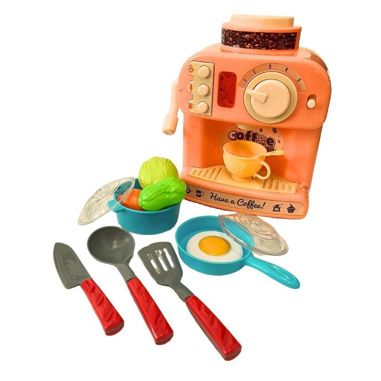 Anek dla dzieci, ekspres do kawy z akcesoriami