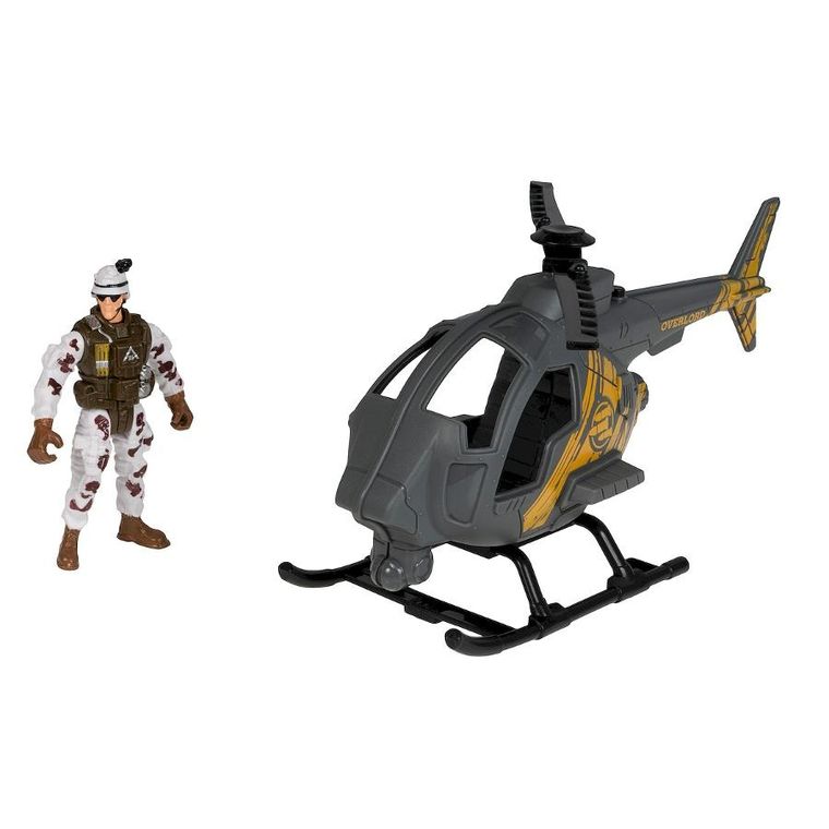 Anek dla Dzieci, helikopter wojskowy z figurką