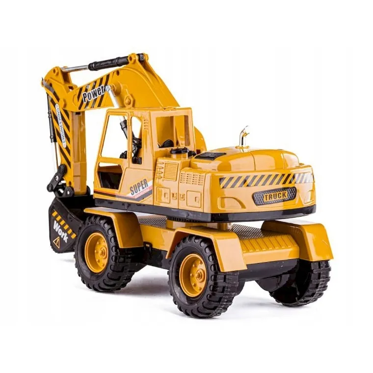 Anek dla Dzieci, koparka, pojazd budowalny zdalnie sterowany