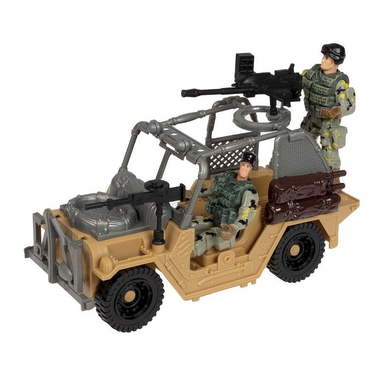 Anek dla Dzieci, pojazdy wojskowe z figurkami