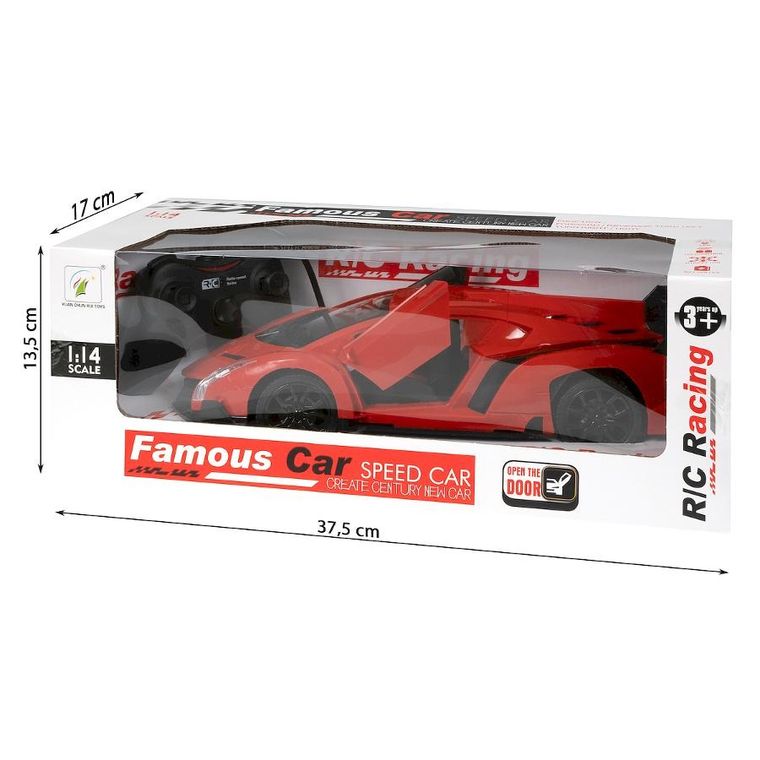 Anek dla Dzieci, Samochód wyścigowy, pojazd zdalnie sterowany, 31 cm