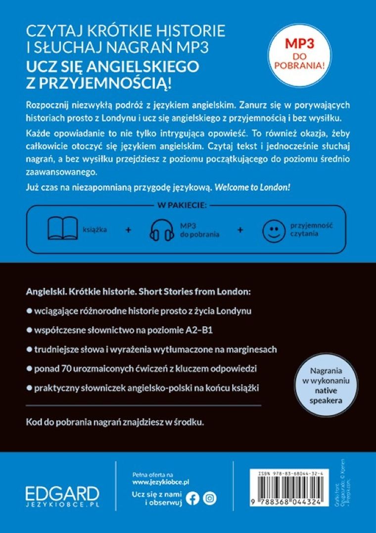 Angielski. Krótkie historie. Short stories from London