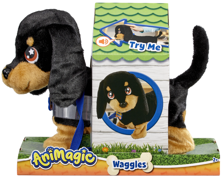 AniMagic, Piesek Waggles, zabawka interaktywna