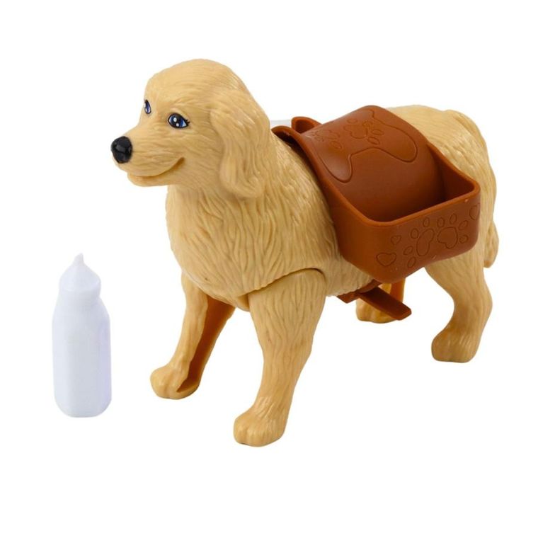 Ankiki, laleczka z psem i szczeniaczkami