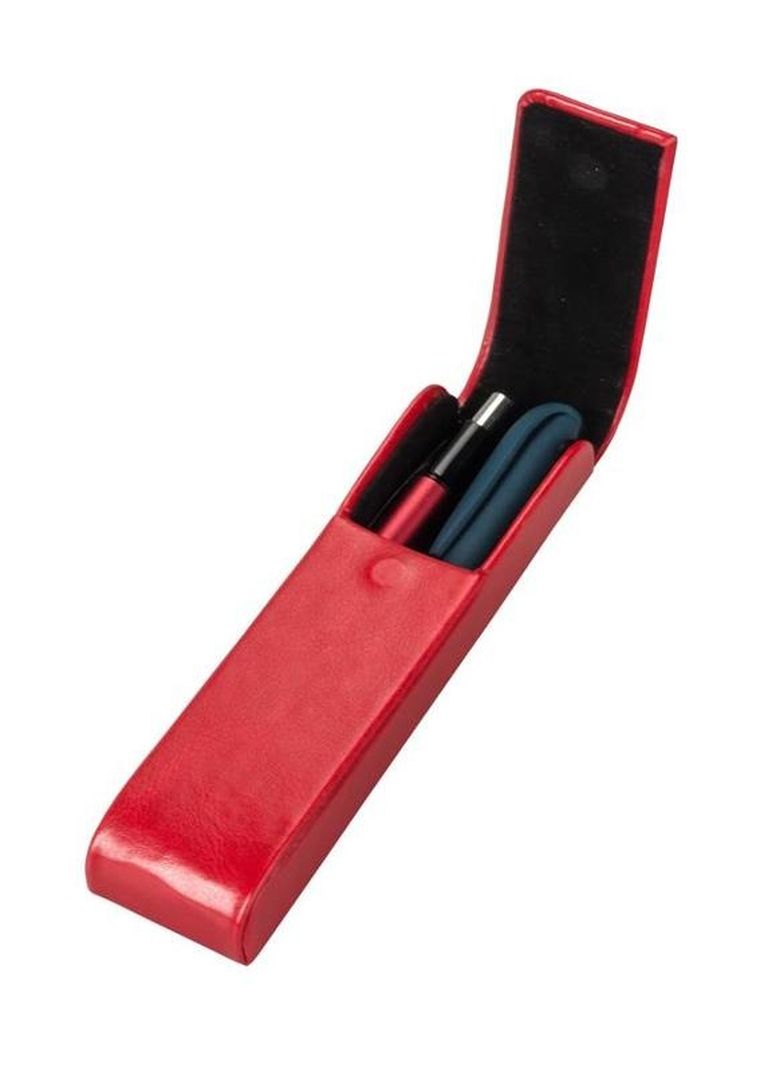 Antra, etui na długopisy, podwójne, czerwone