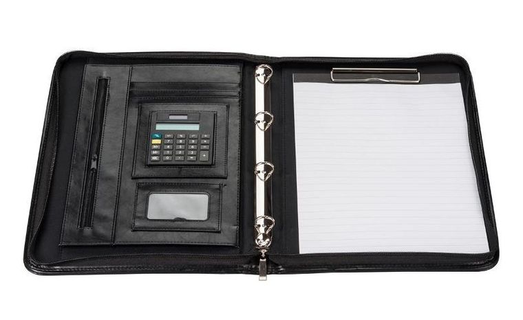 Antra, teczka aktówka z rączką A4, czarna, 1 szt.