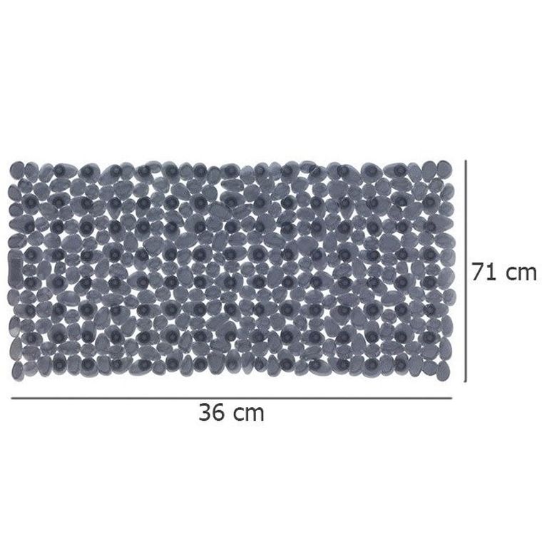 Antypoślizgowa mata do wanny, brodzika, Paradise, antracytowy