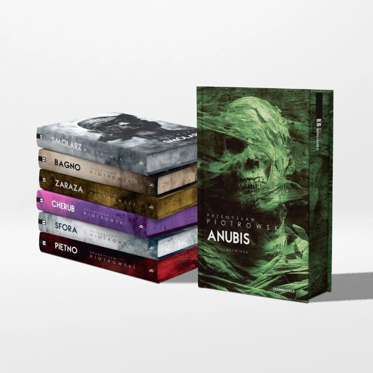 Anubis. Komisarz Igor Brudny. Tom 7 (ilustrowane brzegi)