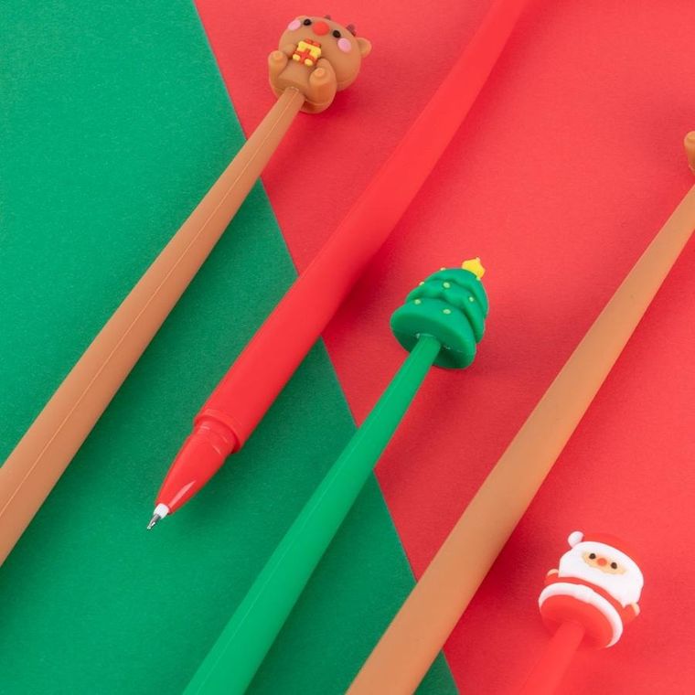 Apli Kids, elastyczny długopis żelowy, Choinka, 1 szt.