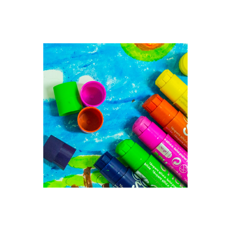 Apli Kids, farby w kredce, 96 szt.