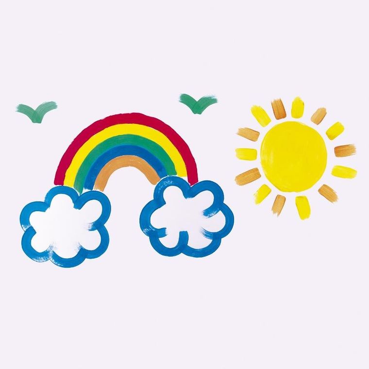 Apli Kids, farby w tubie z pędzelkiem, 6 szt.