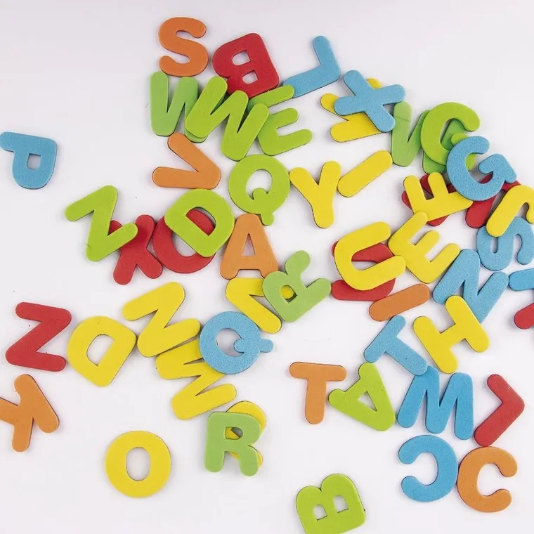 Apli Kids, Litery, magnesy z pianki