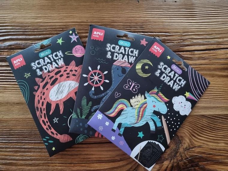 Apli Kids, Magiczny świat, mini wydrapywanki