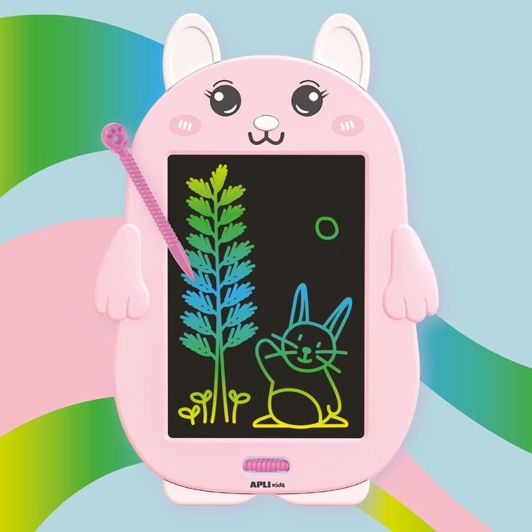 Apli Kids, magiczny tablet do rysowania LCD, królik