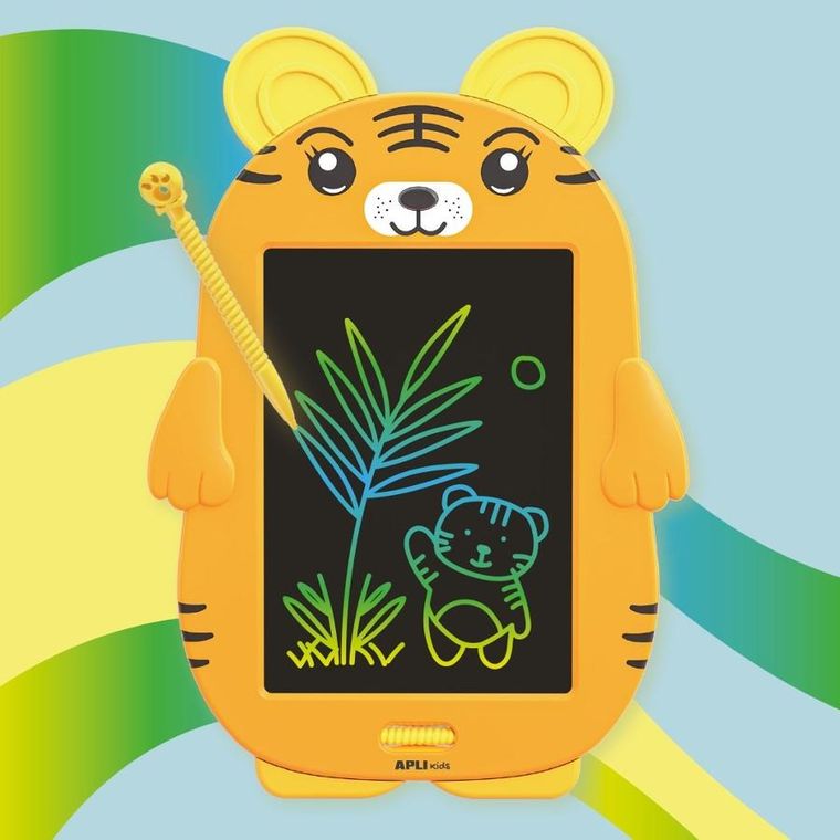 Apli Kids, magiczny tablet do rysowania LCD, tygrys