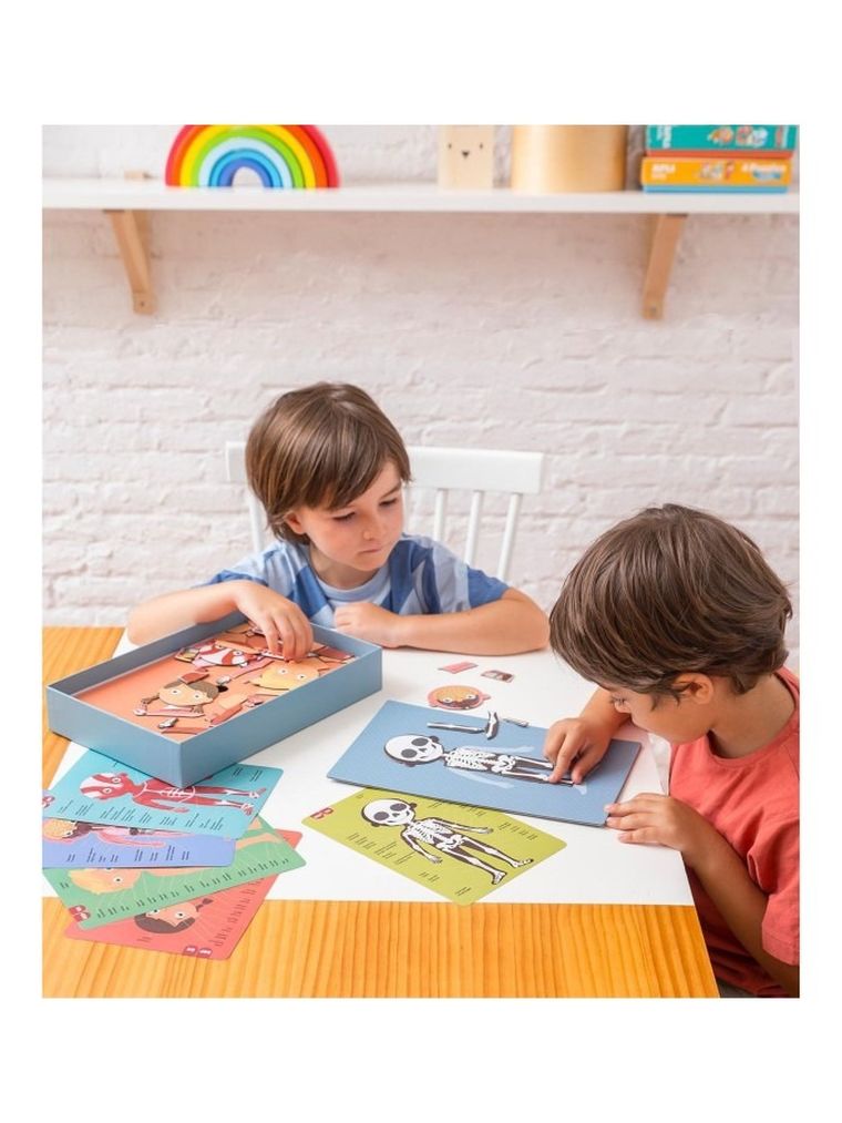 Apli Kids, magnetyczna układanka, ciało człowieka