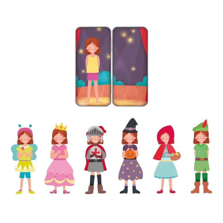 Apli Kids, Mix&Match, Teatr, magnetyczna układanka