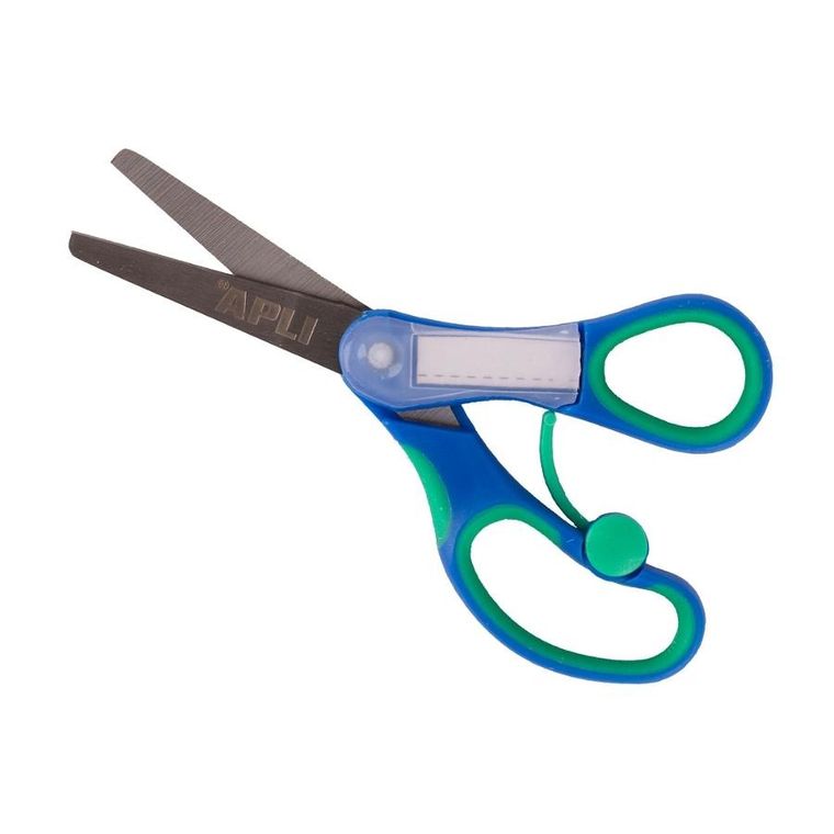 Apli Kids, nożyczki dla przedszkolaków, niebieskie, 13 cm