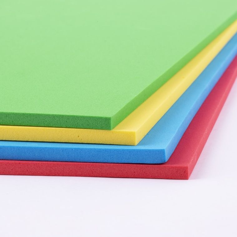 Apli Kids, pianka EVA w arkuszach, A4, 5 mm, 4 arkusze