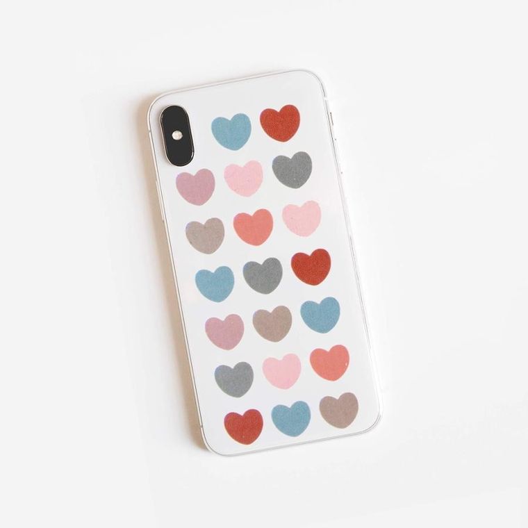 Apli Kids, Serca, wielokolorowe naklejki