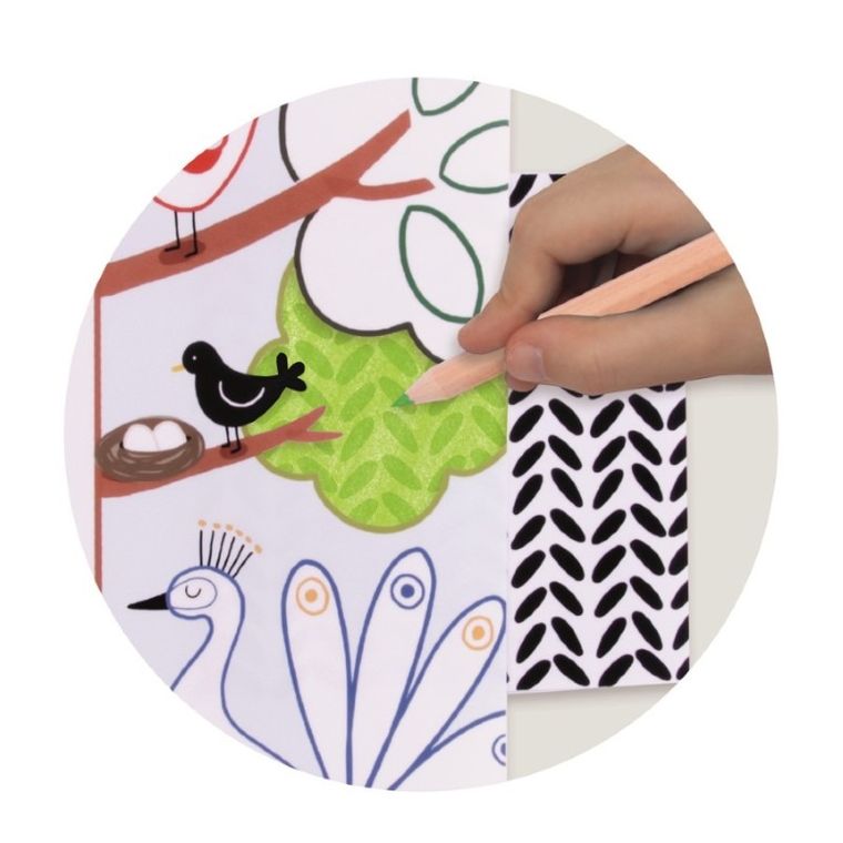 Apli Kids, Tekstury, karty z teksturami, kredki, zestaw artystyczny