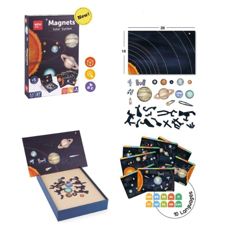 Apli Kids, Układ Słoneczny, magnetyczna układanka