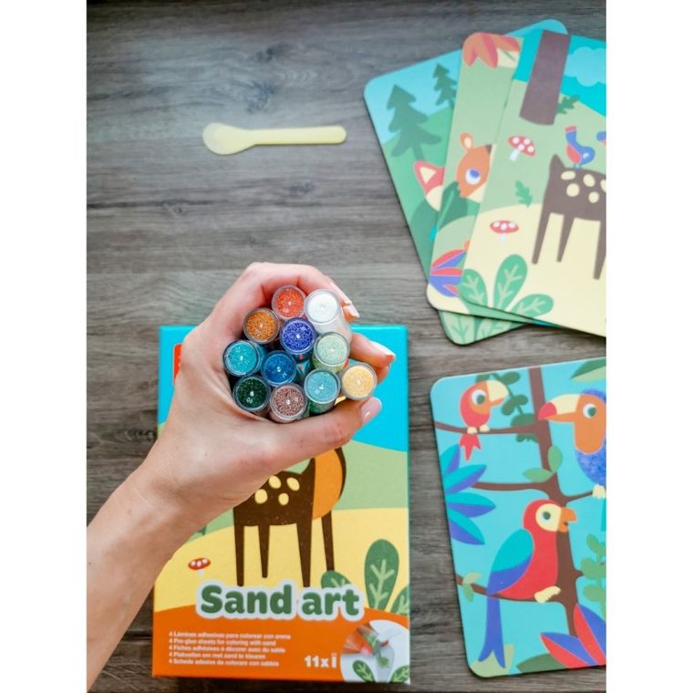 Apli Kids, zestaw artystyczny z piaskiem