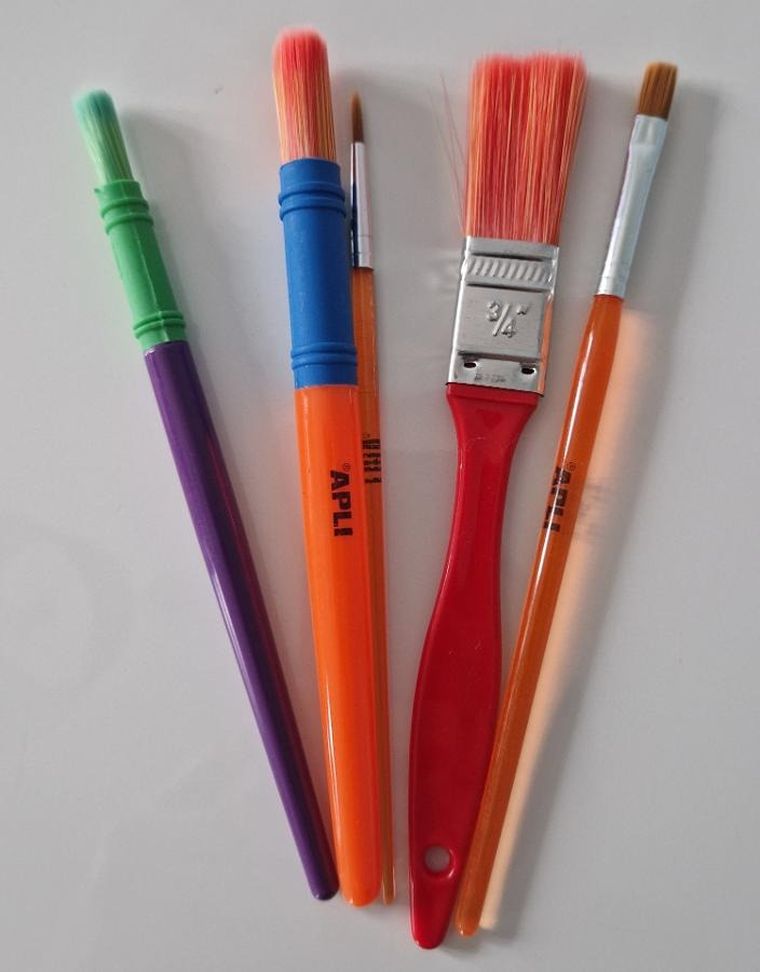 Apli Kids, zestaw pędzli, 5 szt.