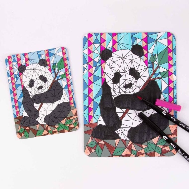 Apli Kids, Zwierzęta, kolorowanie po numerach, zestaw kreatywny