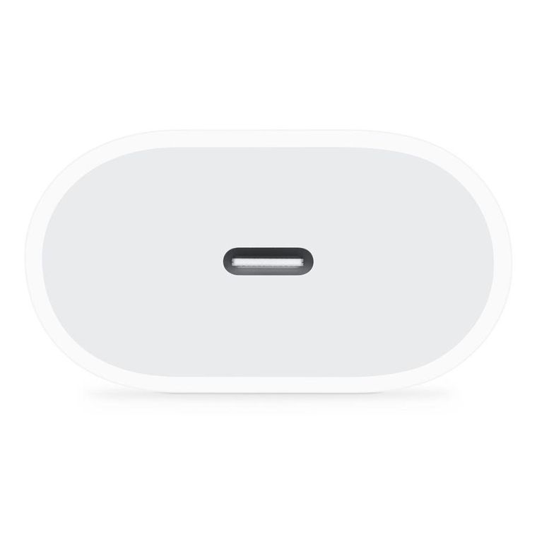 Apple, Power Adapter USB-C 20W, adapter, biały