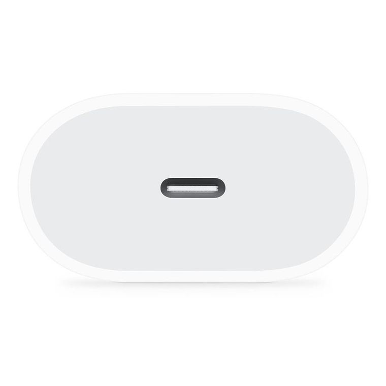 Apple, Power Adapter USB-C 20W, ładowarka sieciowa, biała