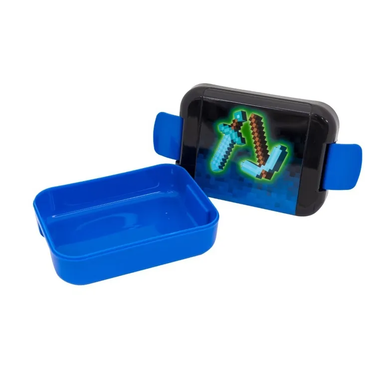 Aqua Pure, lunchbox, Blue Pixel