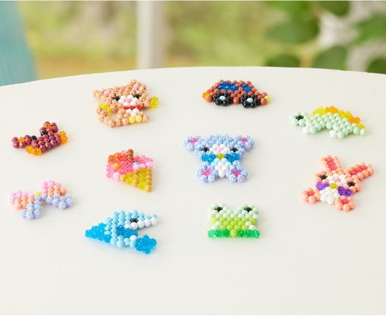 Aquabeads, Akwarelowe koraliki wodne, zestaw uzupełniający, 800 elementów, 35089
