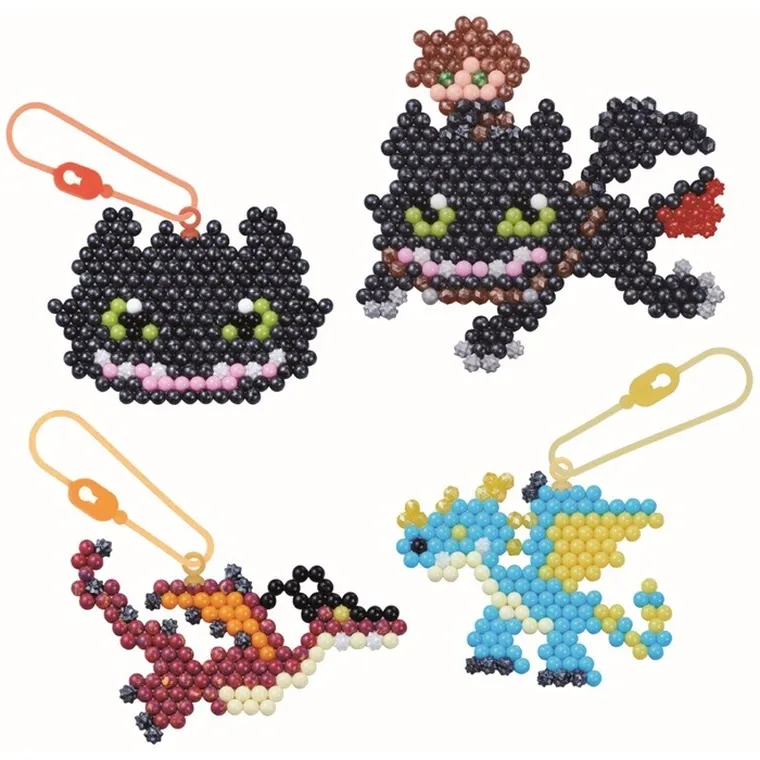 Aquabeads, Jak wytresować smoka, koraliki wodne, zestaw startowy, 800 elementów, 35124