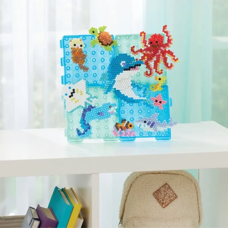 Aquabeads, Oceanarium, koraliki wodne, zestaw startowy, 1500 elementów, 35046