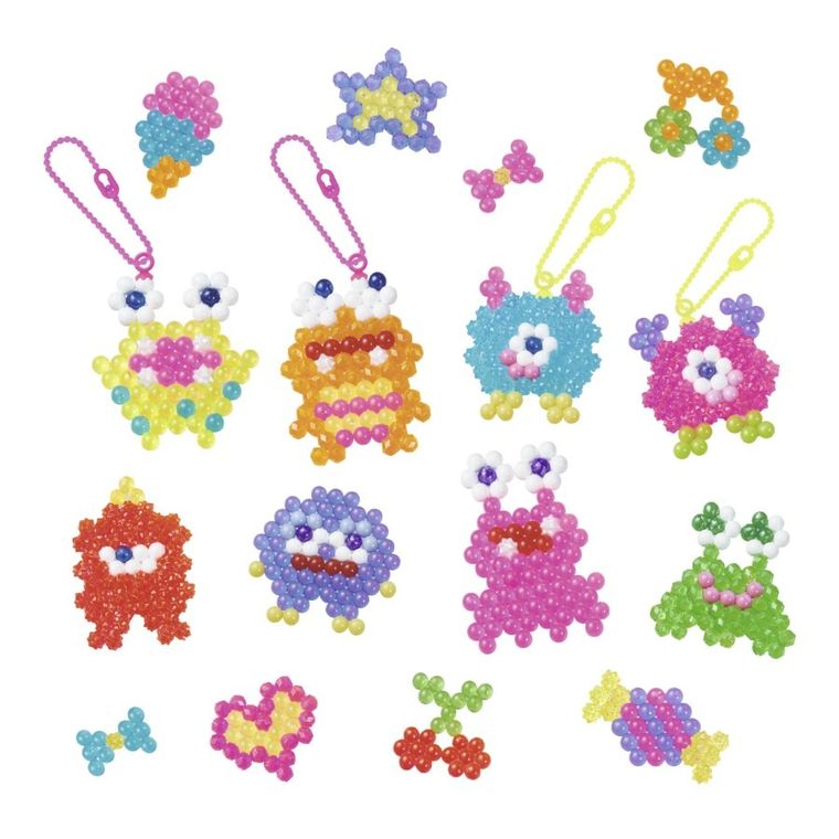 Aquabeads, Szalone potwory, koraliki wodne, zestaw startowy, 700 elementów, 35144